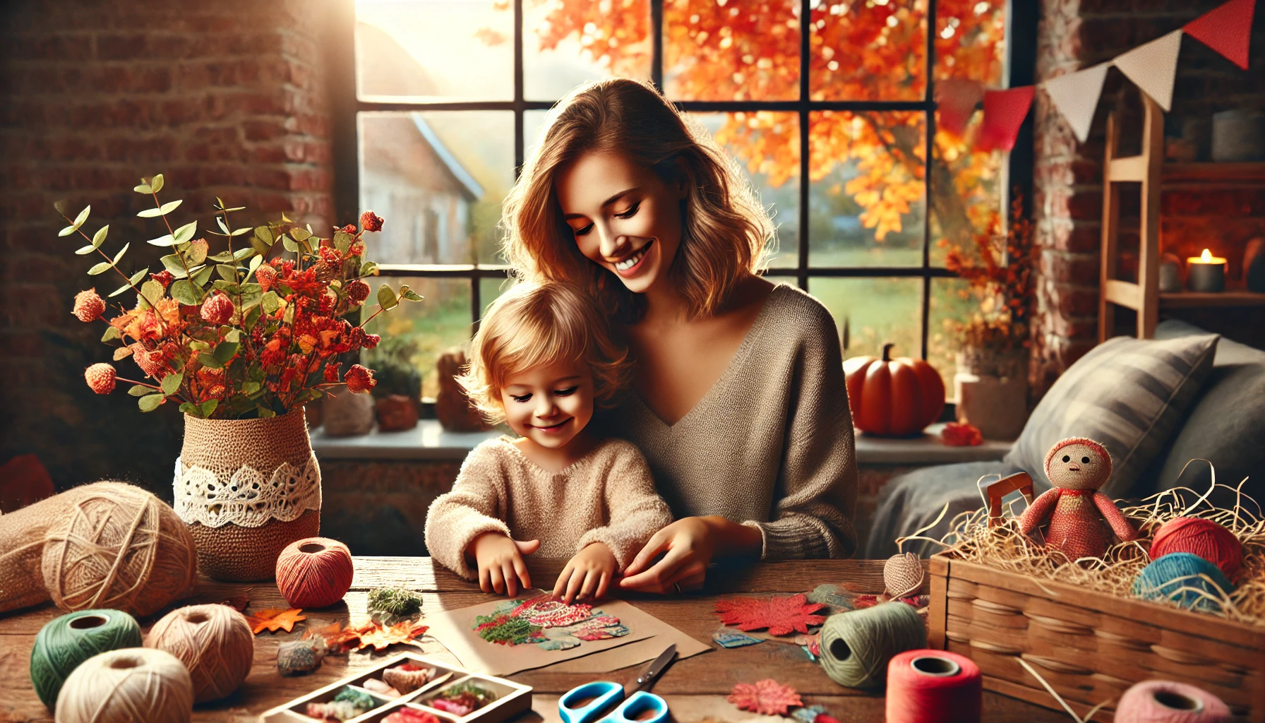Basteln für den Winter mit Kindern