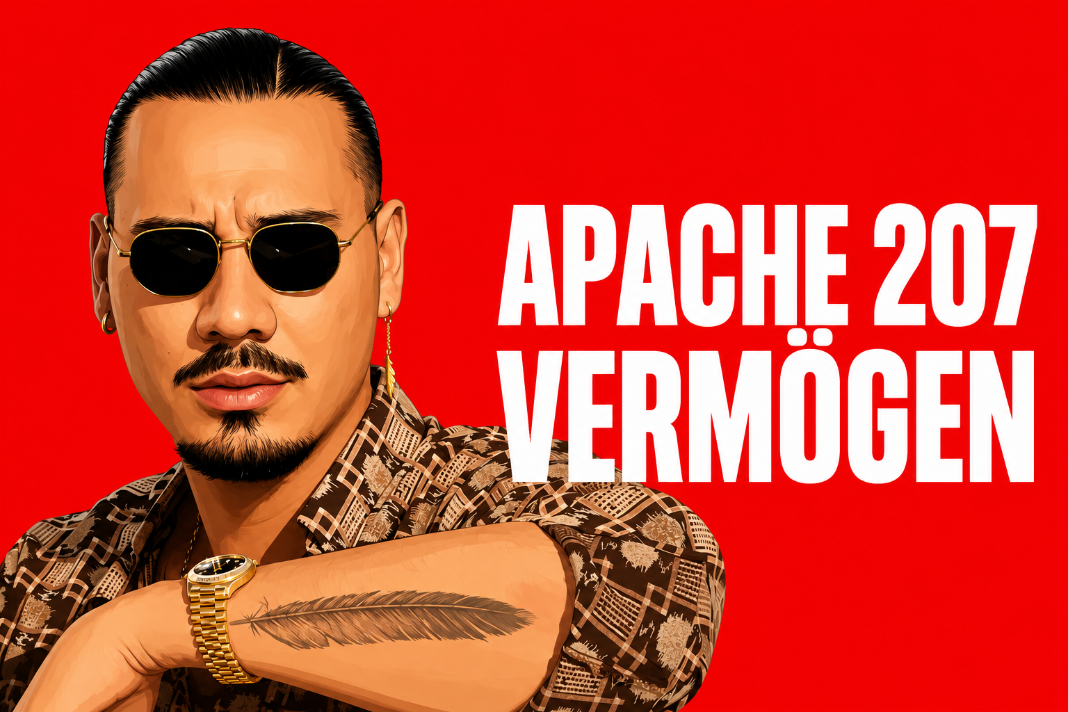 Apache 207 Vermögen, einer der erfolgreichsten Rapper Deutschlands